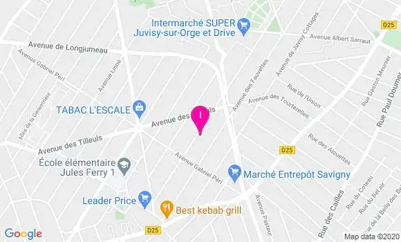 Localisation Arlette Sourdin