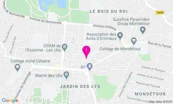 Localisation Mathilde Mottin