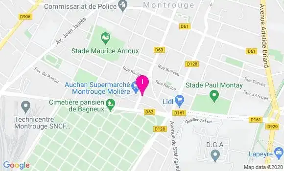Localisation Danielle Juliard Sanitas