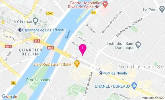 Localisation Delphine Benaim Quetier