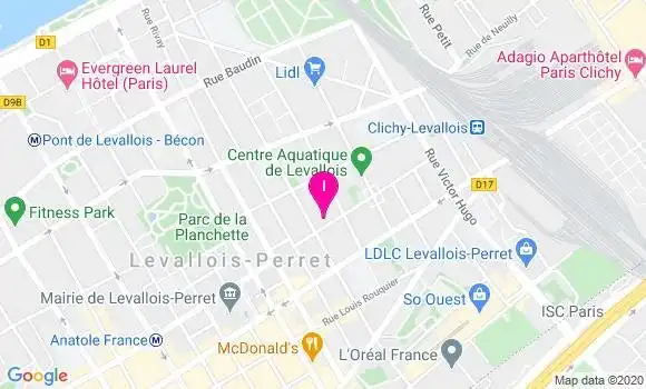 Localisation Gilbert Hakoun
