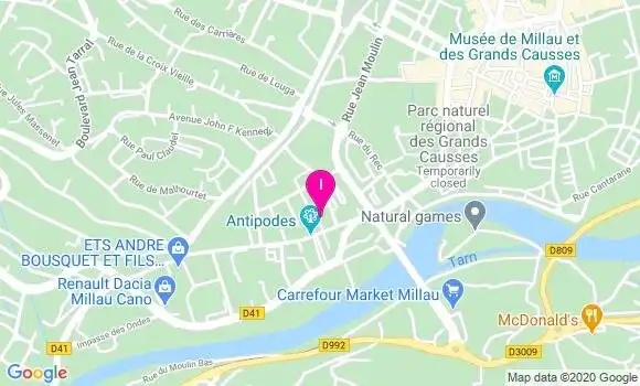 Localisation Karine Desfours