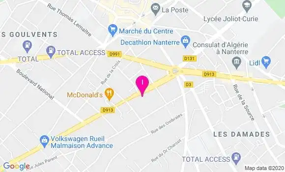 Localisation Carole Amour Adeagbo Bony