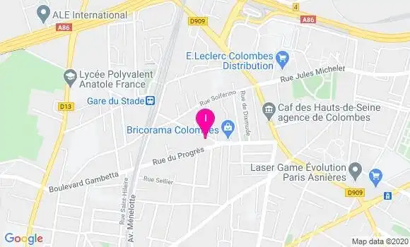 Localisation Chahrazade Berrahma