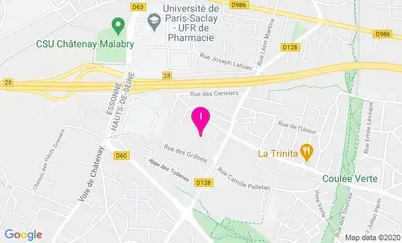 Localisation Marie Helene Helin Benard