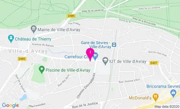 Localisation Vincent Ramet