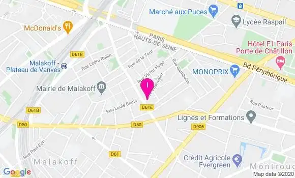 Localisation Marie Helene Minasi