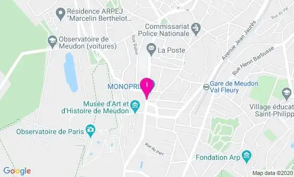 Localisation Mailys Hontarrede