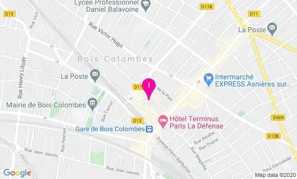 Localisation Marina Mabille