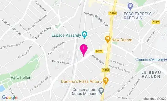 Localisation Marie Agnes Chaillou