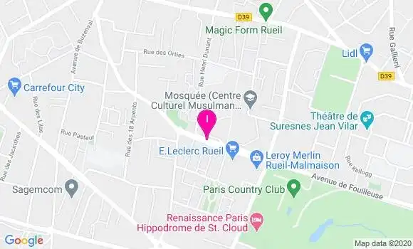 Localisation Martine Louvigne Briffault