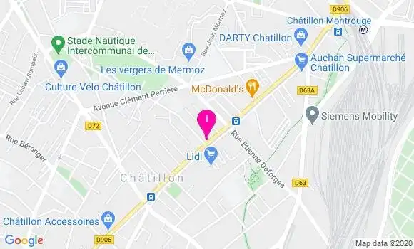 Localisation Francine Chopinet