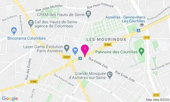Localisation Christelle Guilbert