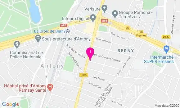 Localisation Audrey Denuit