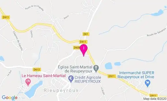 Localisation Brigitte Poux