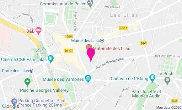 Localisation Caroline Devy Laveissiere