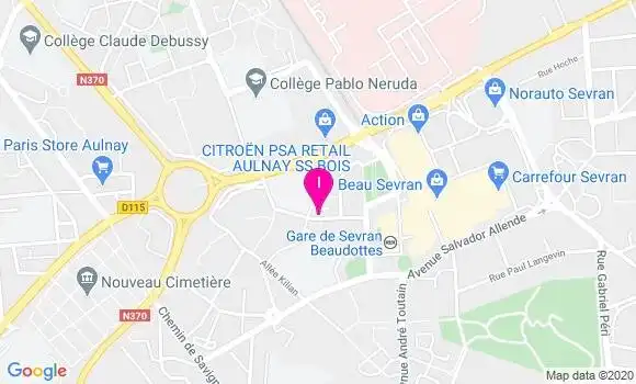 Localisation Noria Salah