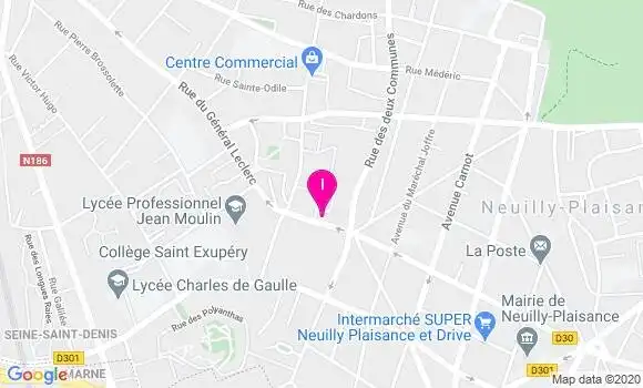 Localisation Marina Monclus Lagarrigue