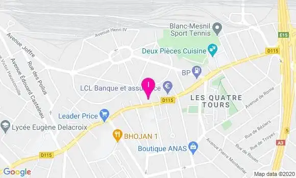 Localisation Hasna Ben Mouha