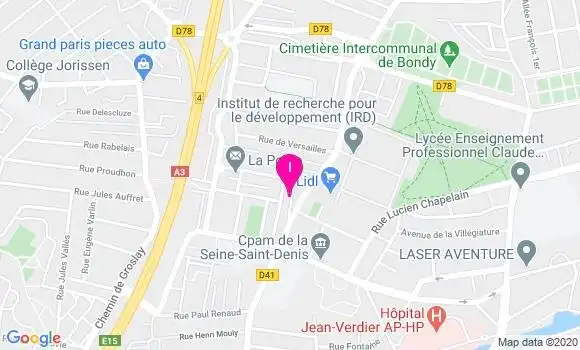 Localisation Soraya Abbou