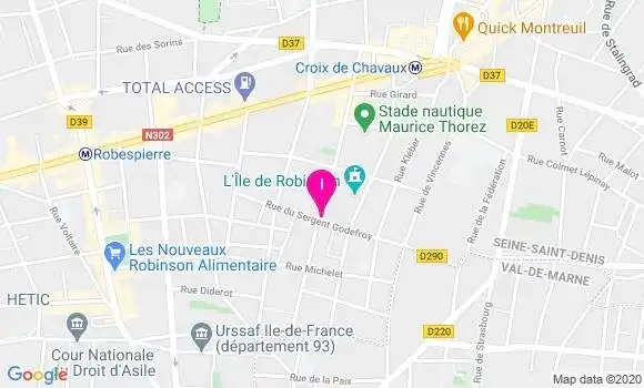 Localisation Marilyn Mahamoud
