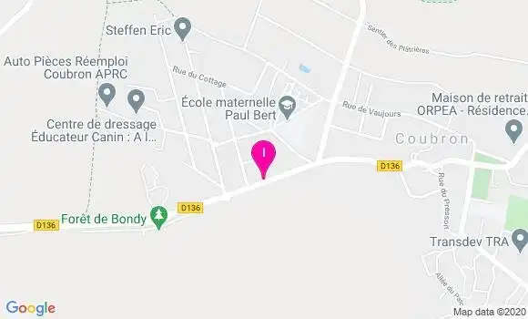 Localisation Brigitte Alves