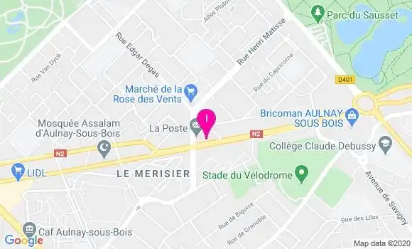 Localisation Audrey Goullianne