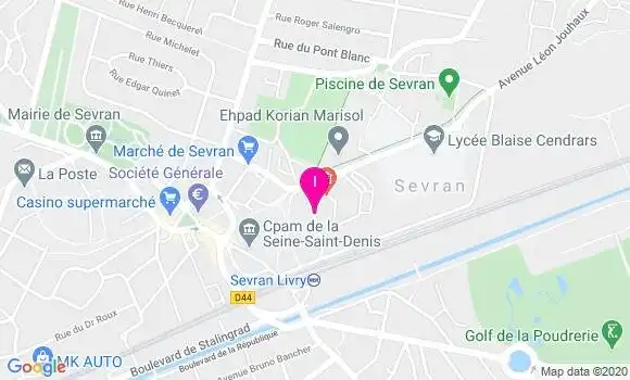 Localisation Virginie Bailly