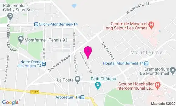 Localisation Alicia Maucuit