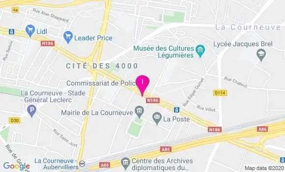Localisation Amal Lafkir