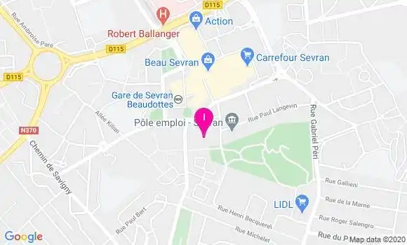 Localisation Nadege Sangrado