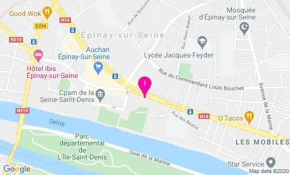 Localisation Leila Bouali Naimi