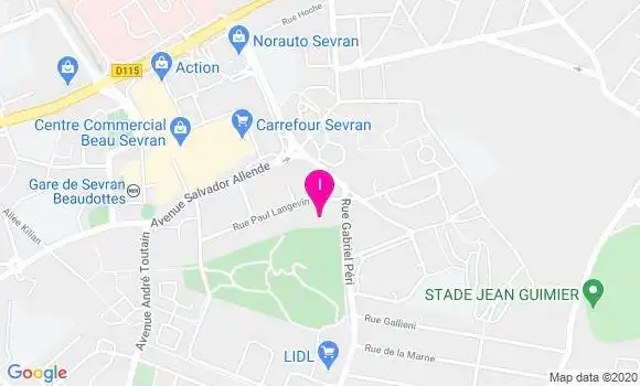 Localisation Beatrice Allale