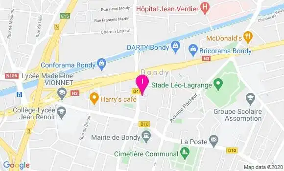 Localisation Marie Songo Ndimba