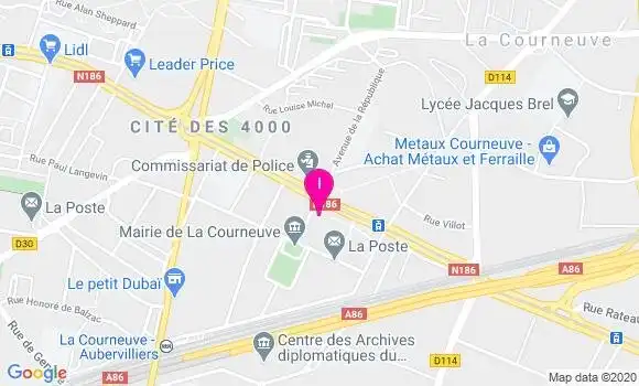 Localisation Naima Rabah