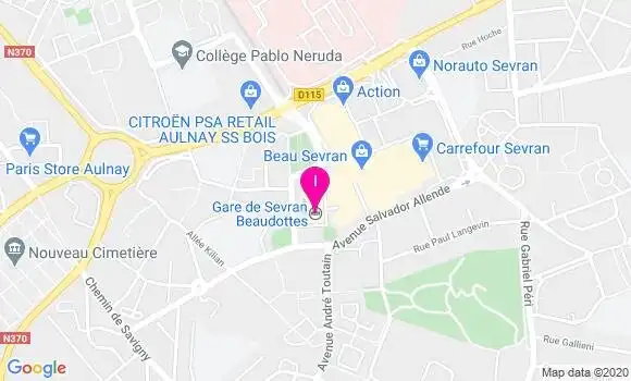 Localisation Marlene Marius