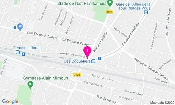 Localisation Catherine Aupetit