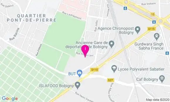Localisation Betty Barros