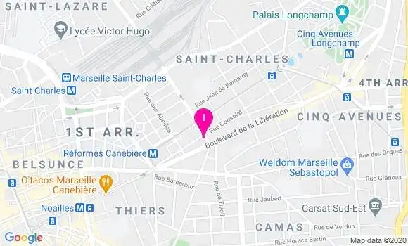 Localisation Marie Pierre Castel