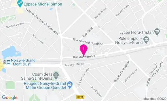Localisation Rachel Guinde