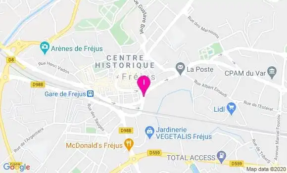 Localisation Nadine Guibert