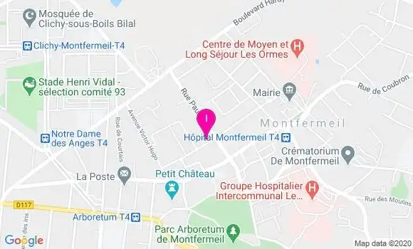 Localisation Nadege Leveille