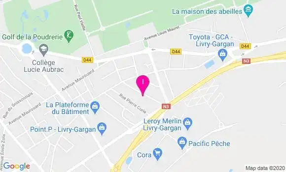 Localisation Amina Bernis