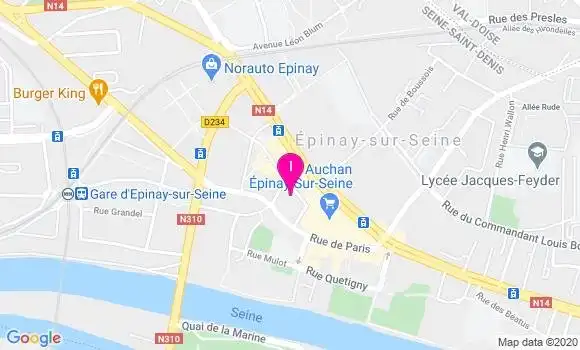 Localisation Yanna Prudent