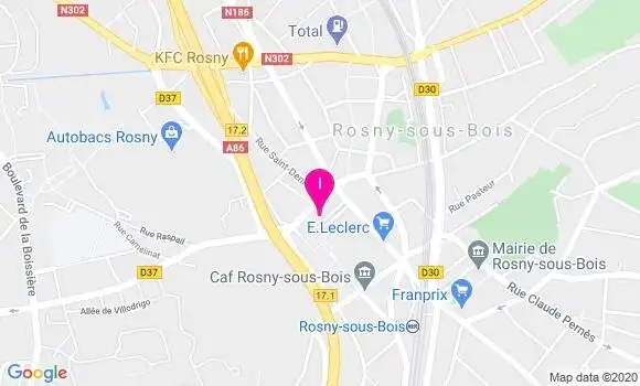 Localisation Huguette Fourlin