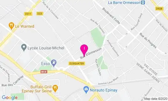 Localisation Bouchra Oubihi