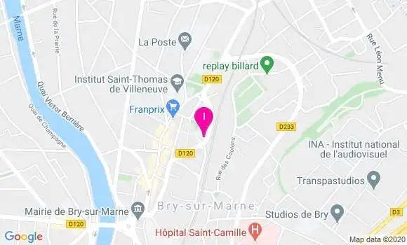 Localisation Isabelle Carvalho