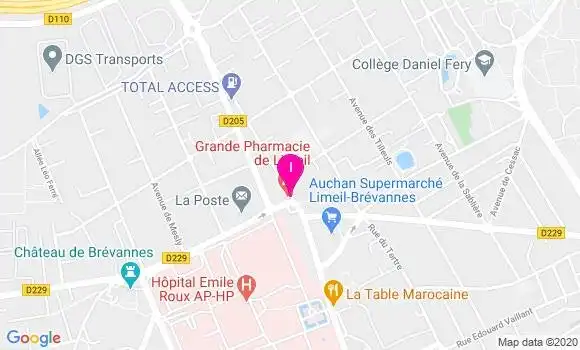 Localisation Lucie Rancon