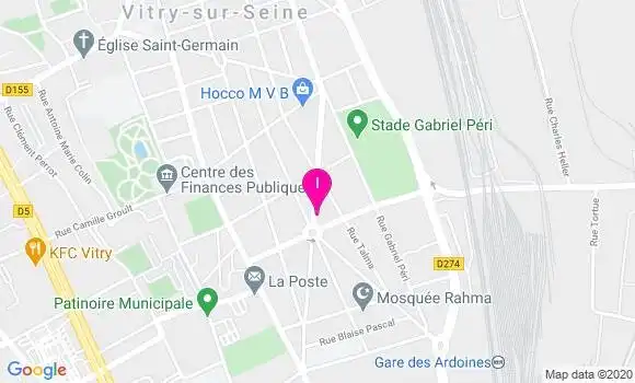 Localisation Sabrina Pages