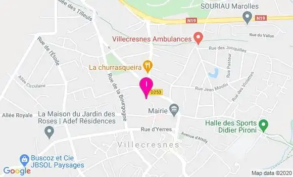 Localisation Claude Blandin
